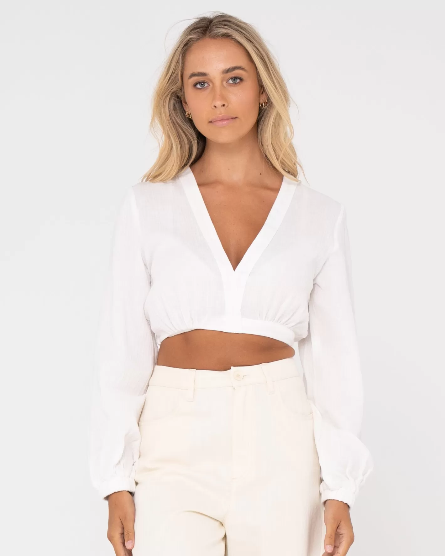 Mujer Rusty Top De Manga Larga Brighton