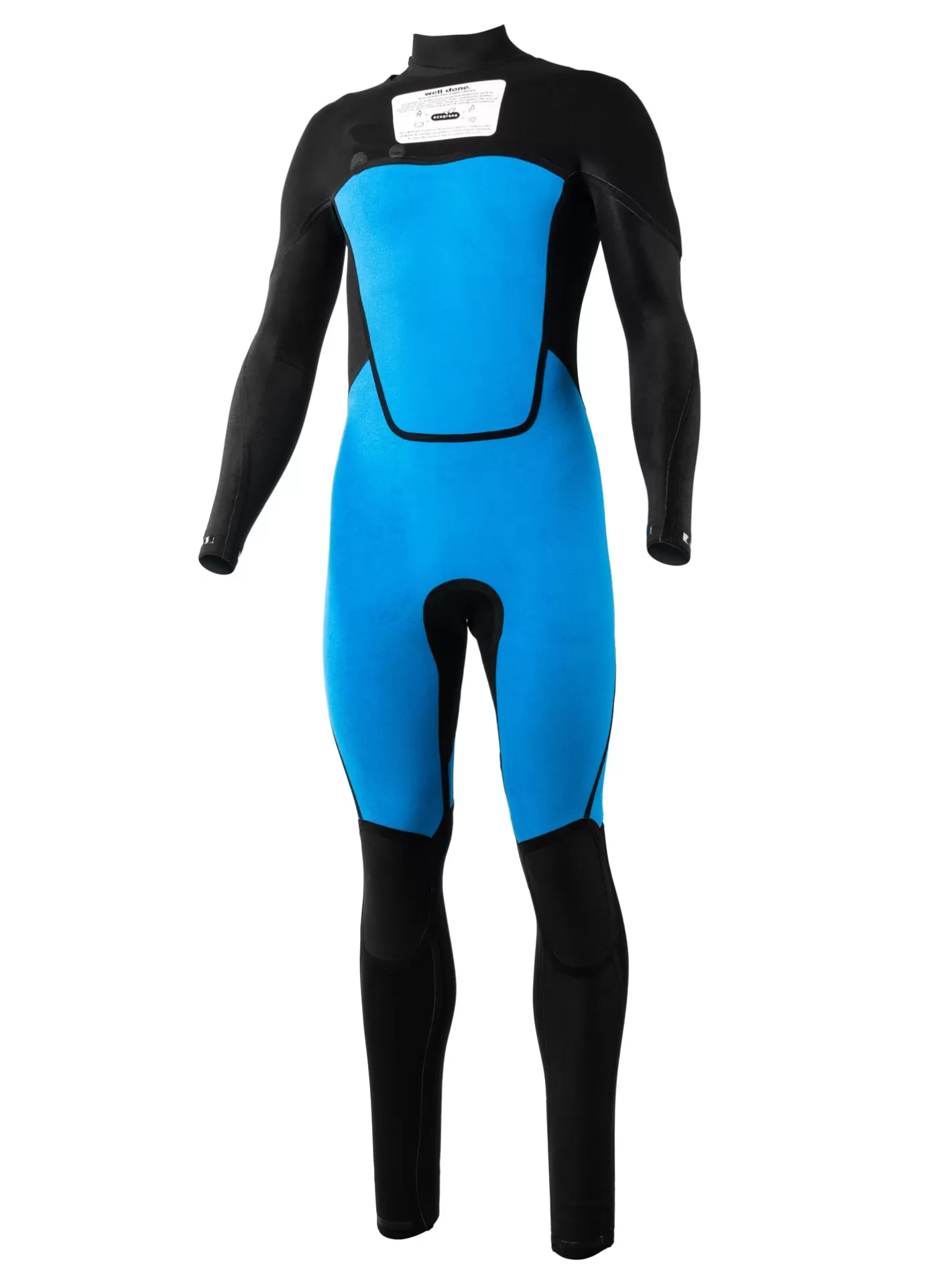 Rusty Traje De Neopreno Steamer De Manga Larga Con Cremallera En El Pecho 3/2 Ecoprene Serie A