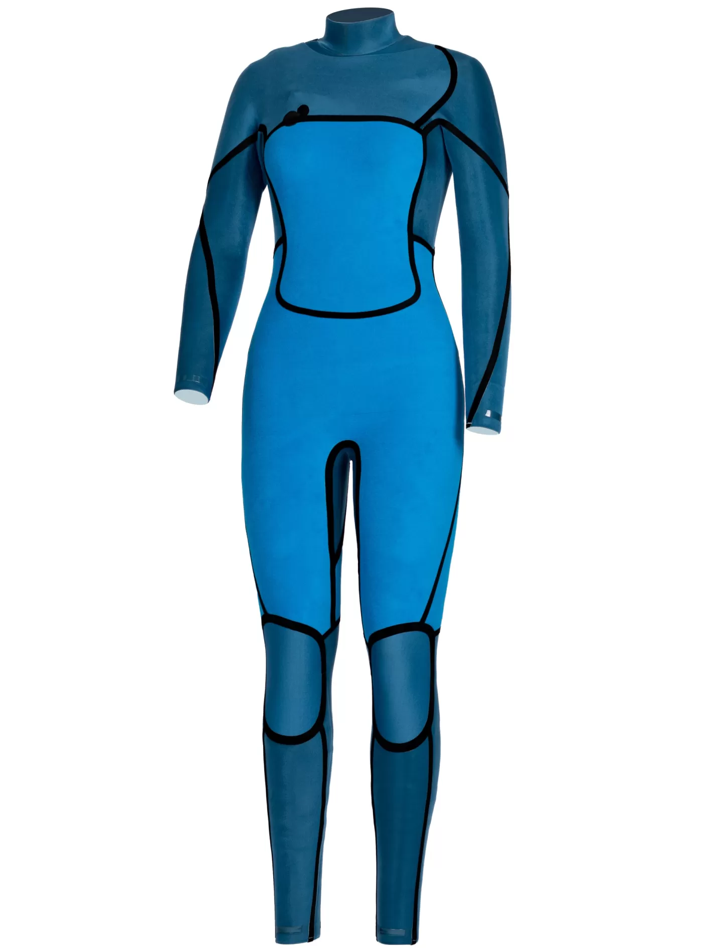 Mujer Rusty Traje De Neopreno Steamer De Manga Larga Con Cremallera En El Pecho 3/2 Ecoprene Serie A