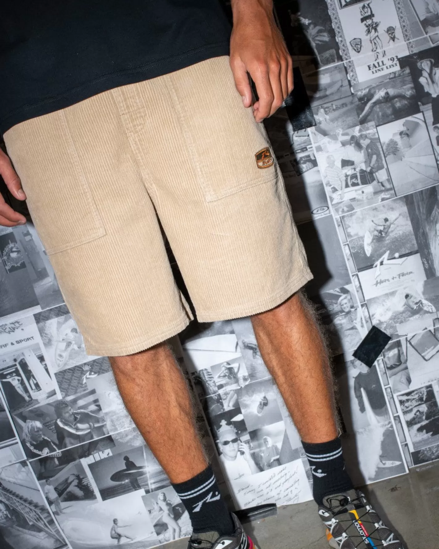 Niños Rusty Wale Workwear Pantalon Corto Elastico Nino